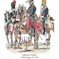 Italien - Jäger zu Pferd Nr. 1 der Cisalpinischen Republik um 1801