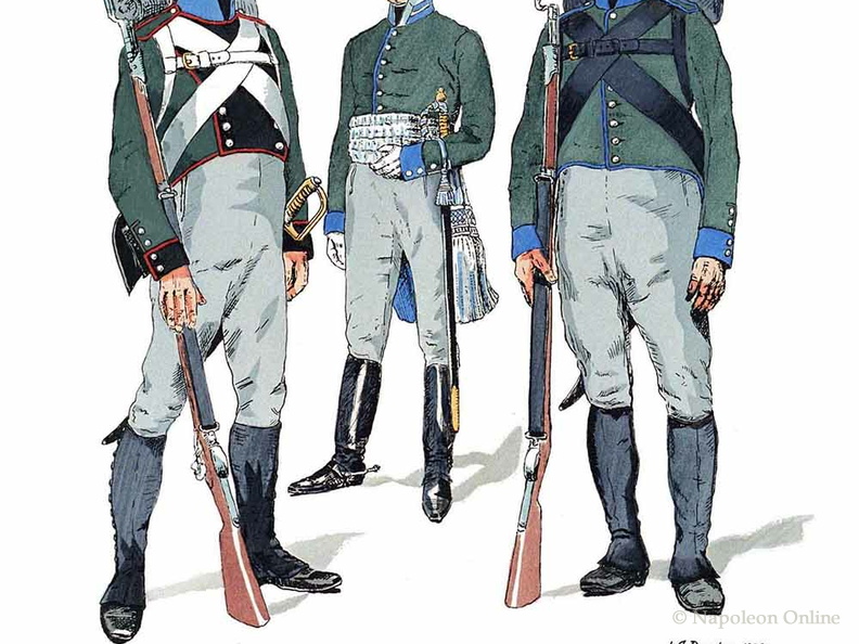 Bayern - Leichte Infanterie und Jäger 1807-1811