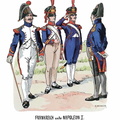 Frankreich - Gardejäger, Infanterie und Artillerie 1805-1812