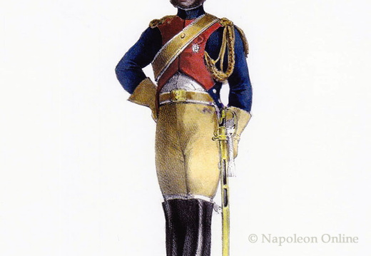 Elitegendarmerie der Kaisergarde, Gendarm in Großer Uniform