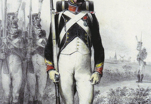 Tirailleurs-Grenadiere der Kaisergarde, Sergent