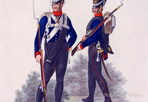 Grenadier-Regiment Kaiser Alexander (Mannschaftstypen)