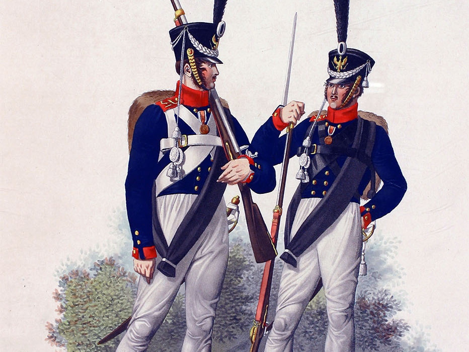 Grenadier-Regiment Kaiser Franz (Mannschaftstypen)