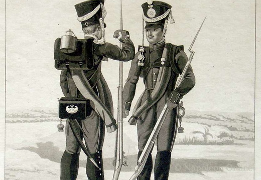 Jäger zu Fuß, Karabiniers (Unteroffizier und Mannschaftstyp)