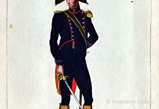 Nationalgarde, 1. Bataillon (Karabinieroffizier)
