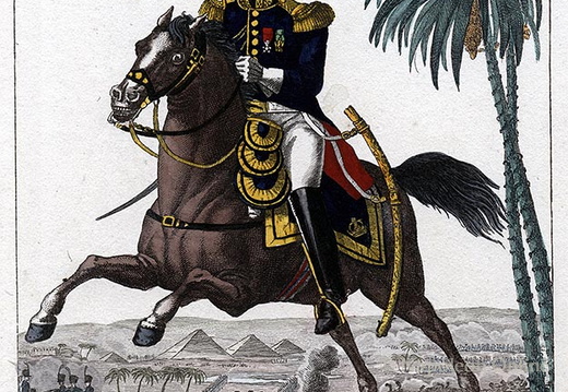 General als Chef des Generalstabs der Kaisergarde
