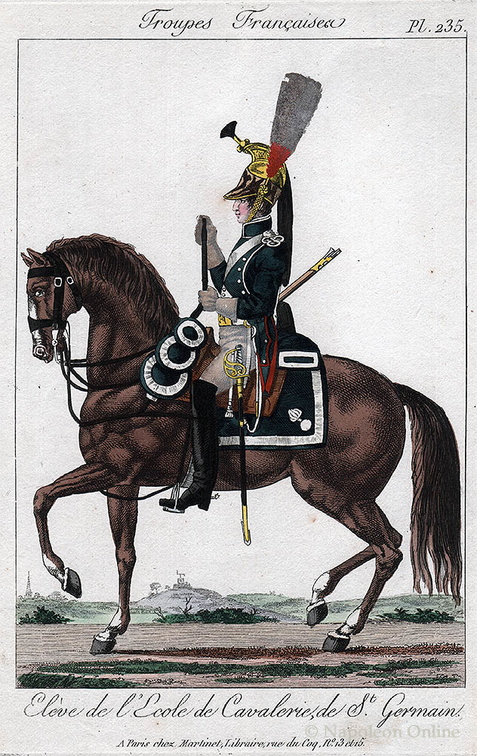 Ecole de Cavalerie de St. Germain (Soldat der Zentrumskompanie)