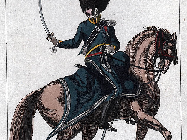 Jäger zu Pferd - Regiment Nr. 4 (Offizier)