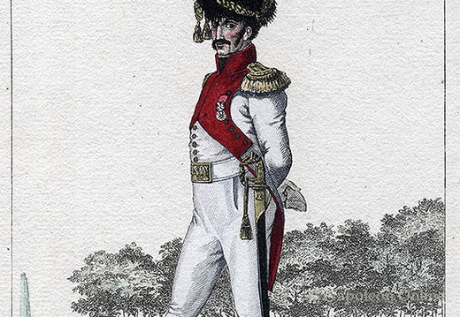 Kaisergarde - Grenadiere zu Fuß, 3. Regiment (Offizier)