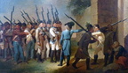 Österreichische Infanterie um 1797 (Gemälde von Johann Baptist Seele)