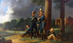 Österreichische Husaren um 1805 (Gemälde von Johann Baptist Seele)