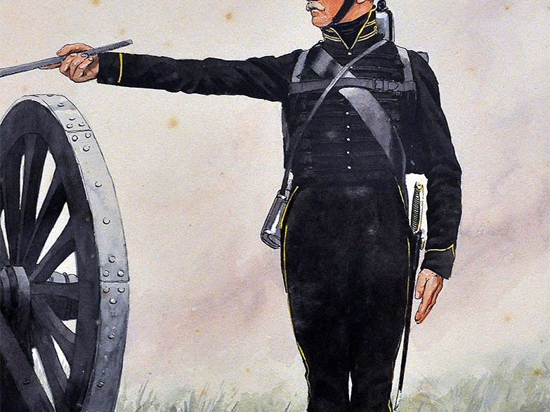 Artillerie zu Fuß - Kanonier 1815