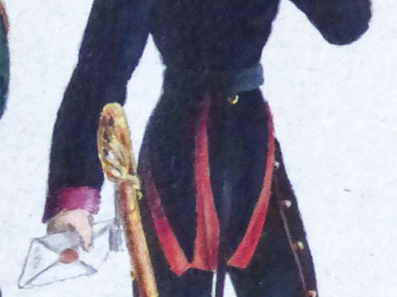 Preussen - Offizier vom 2. Westpreußischen Infanterie-Regiment 1813