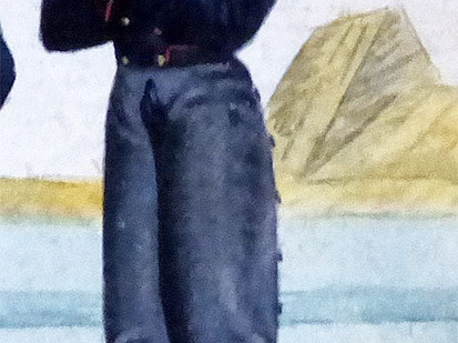 Preussen - Artillerist einer reitenden Kompanie der preußischen Artillerie-Brigade 1814