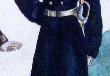 Preussen - Offizier der Garde-Artillerie zu Fuß 1814
