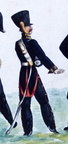 Preussen - Offizier der Reitenden Garde-Artillerie 1814