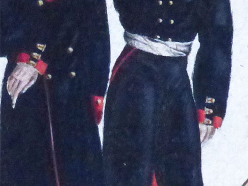 Russland - Stabsoffizier der Infanterie 1813