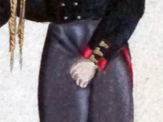 Russland - Adjutant des Leib-Garde-Grenadier-Regiments 1813