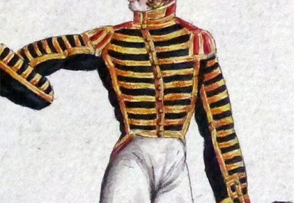 Russland - Hoboist vom Leib-Garde-Regiment Preobraschenski 1813