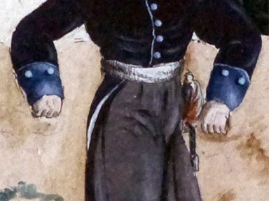 Preussen - Offizier des Ostpreußischen Kürassier-Regiments 1813