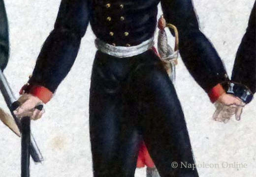 Preussen - Offizier des Leib-Infanterie-Regiments 1813