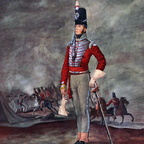 Kavallerie - Offizier des 6. (Inniskilling) Dragoon Regiments 1811