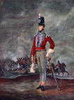 Kavallerie - Offizier des 6. (Inniskilling) Dragoon Regiments 1811