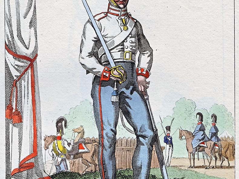 Kavallerie - Garde du Corps 1815
