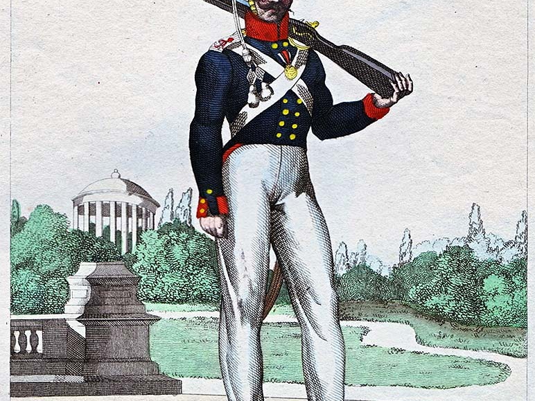 Infanterie - Kaiser-Alexander-Grenadier-Regiment, Grenadier 1815