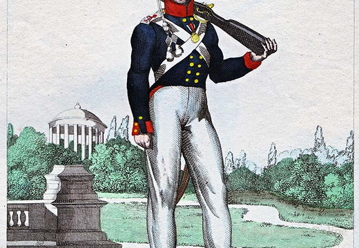 Infanterie - Kaiser-Alexander-Grenadier-Regiment, Grenadier 1815