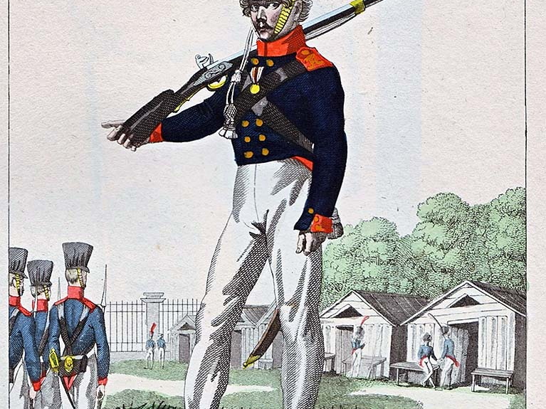 Infanterie - Kaiser-Franz-Grenadier-Regiment, Füsilier 1815