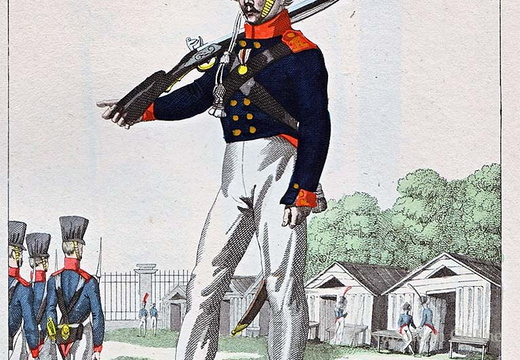 Infanterie - Kaiser-Franz-Grenadier-Regiment, Füsilier 1815