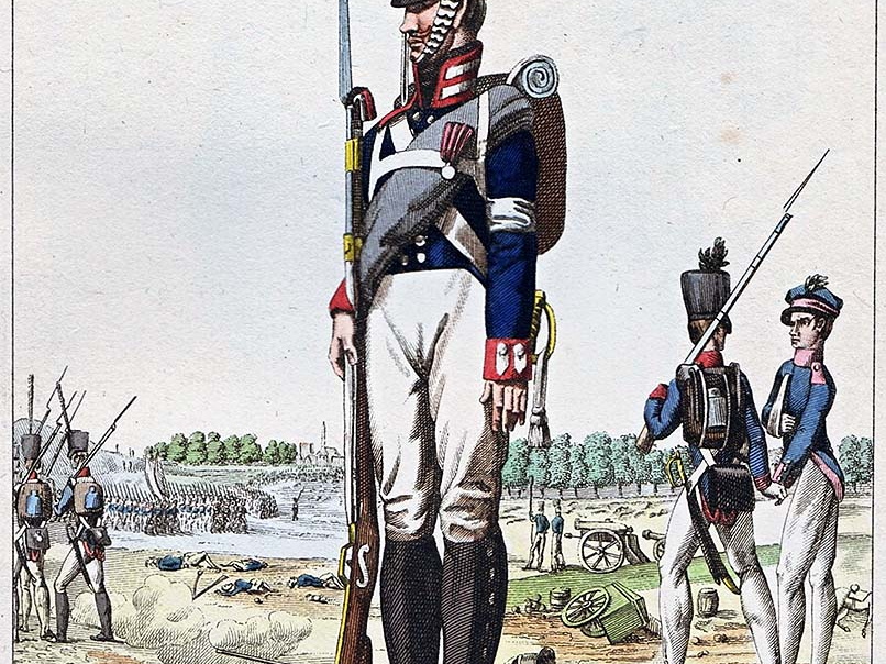 Infanterie - 1. Garde-Regiment zu Fuß, Grenadier 1814