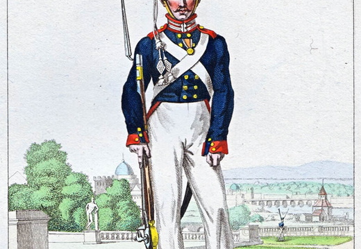 Infanterie - 2. Garde-Regiment zu Fuß, Grenadier 1815