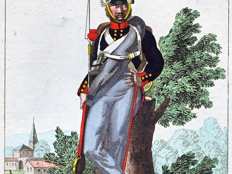 Infanterie - 24. Infanterie-Regiment (4. Brandenburgisches), Musketier 1815