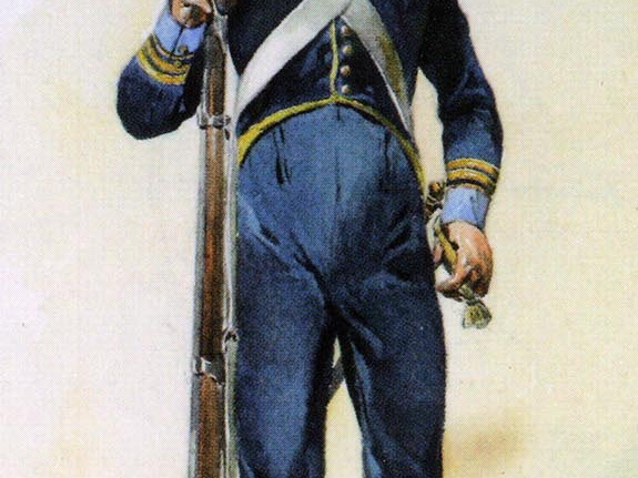 Infanterie - Infanterie-Regiment Nr. 24, Korporal um 1813