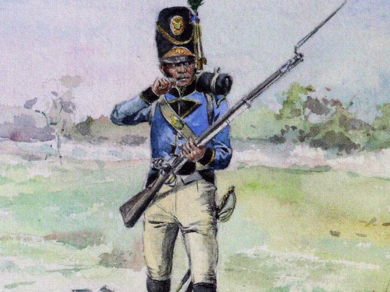 Loyal Lusitanian Legion in englischem Dienst - Soldat um 1808