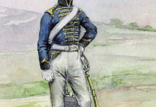 Loyal Lusitanian Legion in englischem Dienst - Offizier um 1807-1808