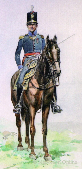 Infanterie - Oberstleutnant (Tenente-Coronel) um 1815