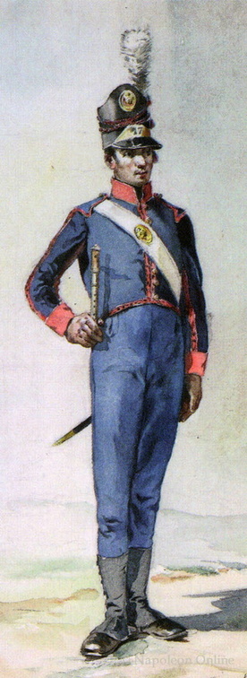 Infanterie - Infanterie-Regiment Nr. 17, Pfeifer um 1806