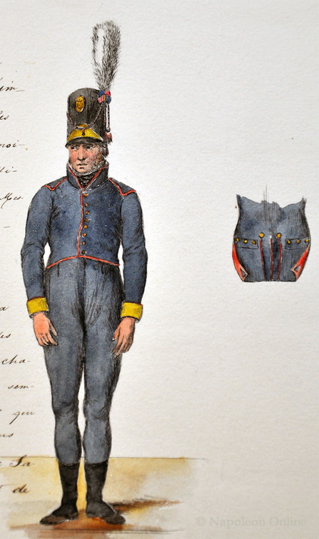 Infanterie - Soldat 1808 nach dem Reglement von 1806