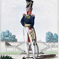 Infanterie - Gardeinfanterie, Offizier 1815