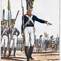 Infanterie - 2. Garde-Regiment zu Fuß, Unteroffizier 1815