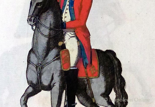 Chevauxlegers-Regiment Rosler - Offizier