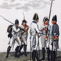 Infanterie-Regimenter - Musketiere (Mannschaften, Unteroffizier und Offiziere)
