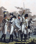 Infanterie-Regimenter - Musketiere (Mannschaften, Offiziere und Hornist)