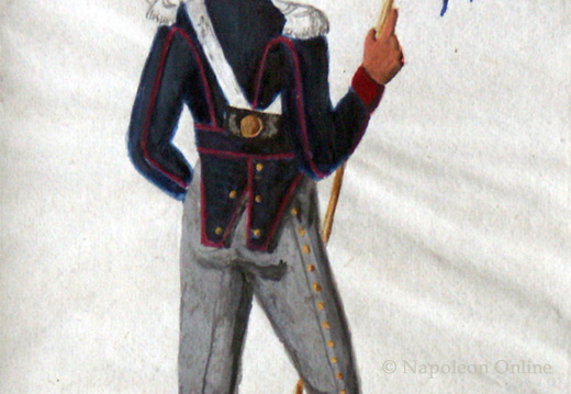 Russland - Ulan vom Regiment Polen am 12.2.1814