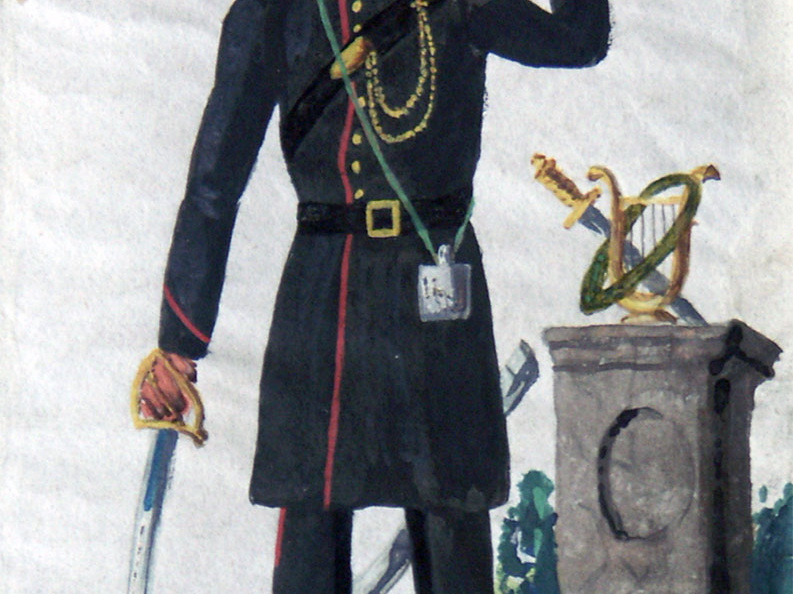 Preußen - Lützow'sches Freikorps, Reitender Jäger am 11.2.1814