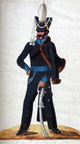 Russland - Russisch-Deutsche Legion, Husar vom 2. Regiment am 13.3.1814
