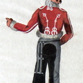 Hannover - Husaren, Offizier vom Regiment Estorff (Lüneburg) am 14.2.1814
